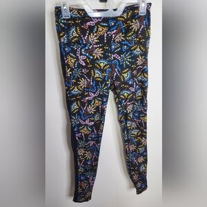 Free People Movement Liza Illusion Mesh Quick Dry High Rise Leggings, Small